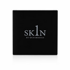 O Cosmedics 1SKIN BLUR Finishing Powder 6g in black square compact with silver 1SKIN branding, translucent soft matte face powder.