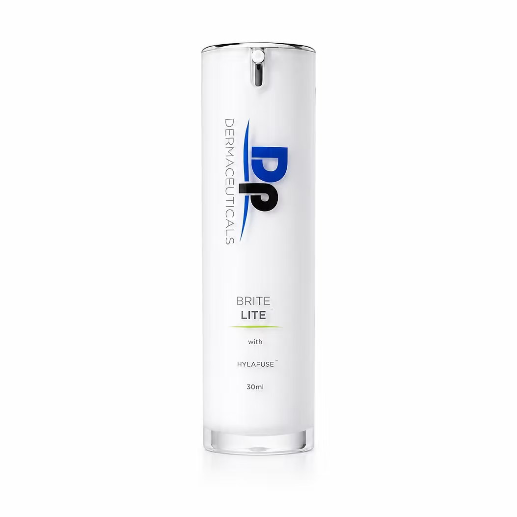 DP Dermaceuticals Brite Lite 30ml brightening serum for pigmentation, dark spots and uneven skin tone.