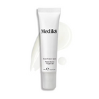Medik8 Blemish SOS 15ml Rapid Action Target Gel in a white tube, displayed with a translucent gel texture against a clean white background