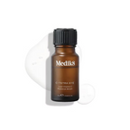 Medik8 C-Tetra Eye 7ml vitamin C eye serum in amber glass bottle with clear serum droplets on a white background.