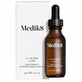 Medik8 C-Tetra Luxe 30ml lipid vitamin C radiance serum in amber dropper bottle with white product packaging.