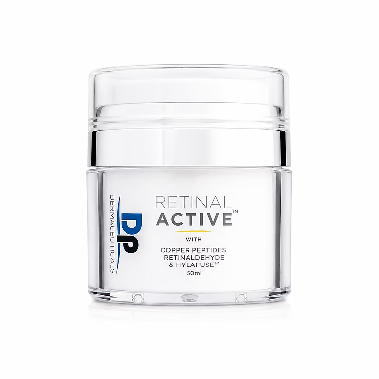 DP Dermaceuticals Vitamin Rich Repair 30ml facial moisturiser in white pump bottle for skin barrier support and hydration.