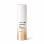 Ginger & Me Regenerative Nourishing Cream 50g facial moisturiser in white and gold pump bottle.