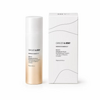 Ginger & Me Regenerative Nourishing Cream 50g pump bottle displayed beside its white product packaging.